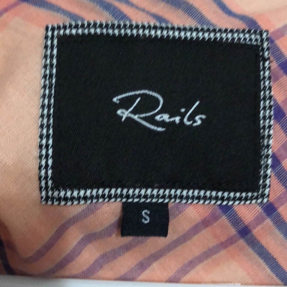 Rails Taylor Gauze Button Down Shirt Nwot - image 4